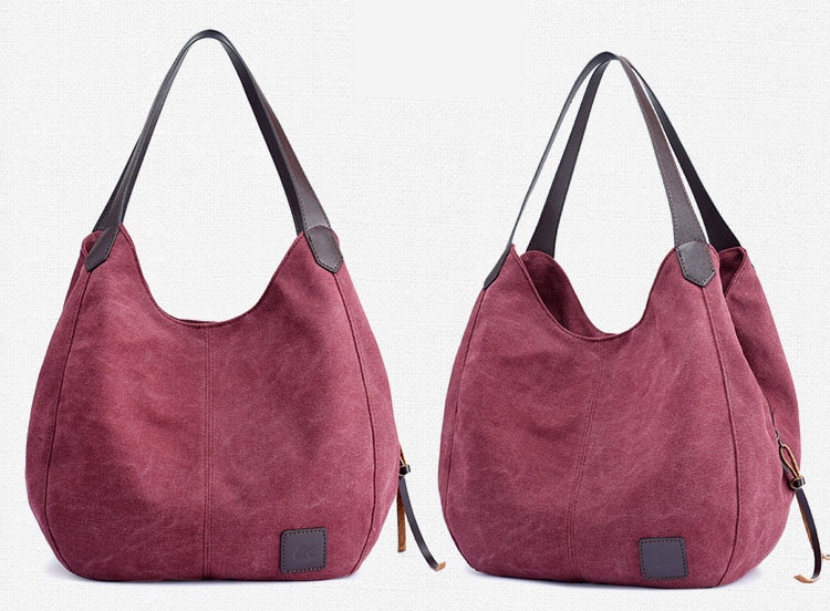 Hobos purple bag for women.