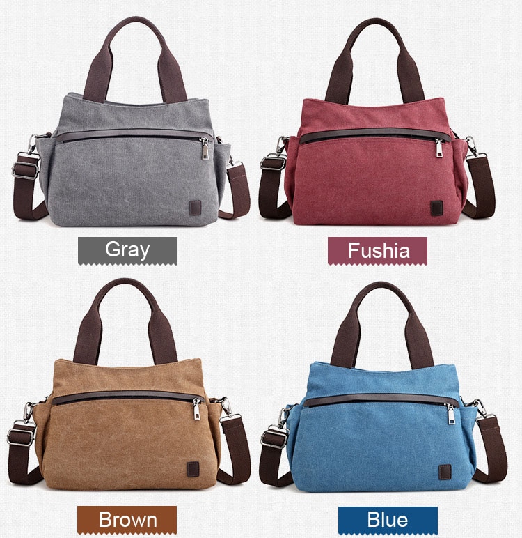 High quality canvas bag for girls.