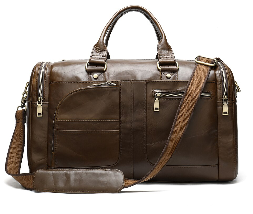 cheap luggage for men in genuine leather
